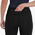 Miniatyrbillede 5 af 5: Montane Sstream 3/4 Leggings Sort L Kvinde