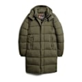 Miniatyrbillede 3 af 6: Superdry Puffer Jakke Rips Longline Grøn L Mand