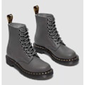 Miniatyrbillede 2 af 5: Dr Martens 1460 Pascal Støvler Grå EU 37 Kvinde