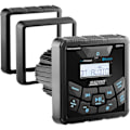 Miniatyrbillede 2 af 2: Seachoice In-dash Marine Gauge Stereo Square Bluetooth Sort