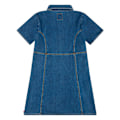 Pikkukuva 2 / 6: Levi´s ® Kids Button Front Denim Lyhythihainen Lyhyt Mekko Sininen 14 Years Tyttö