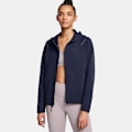 Miniatyrbillede 1 af 5: Under Armour Unstoppable Fleece Jakke Blå M Kvinde