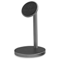 Pikkukuva 1 / 7: Celly Tuki Ghost Desk Magnetic Desktop Holder Harmaa