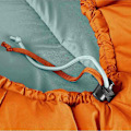 Miniatyrbillede 5 af 6: Deuter Sovepose Orbit-5° Sl Orange Short / Left Zipper