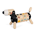 Miniatyrbillede 5 af 10: Janod Søde Kokon Former Og Farver Hund Beige,Sort 2-5 Years