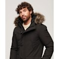 Miniatyrbillede 4 af 7: Superdry Parka Everest Faux Fur Sort S Mand