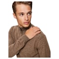 Miniatyrbillede 5 af 6: Selected Berg Halv Lynlås Sweater Brun S Mand