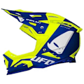 Pikkukuva 1 / 3: Ufo Motocross Kypärä Echus Keltainen,Sininen L