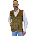 Miniatyrbillede 1 af 3: Pasion Morena Skydevest Tweed Brun S