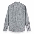 Miniatyrbillede 2 af 3: Scotch & Soda Micro Check Skjorte Med Lange ærmer Grå M Mand