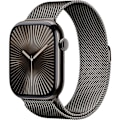 Miniatyrbillede 1 af 4: Apple Watch Series 10 Gps + Cellular 46mm Milanese Loop Gylden M-L