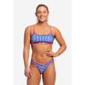 Miniatyrbild 4 av 10: Funkita Bikinitopp Swim Crop Flerfärgad AUS 8 Kvinna