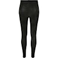 Miniatyrbillede 8 af 8: Urban Classics Bukser Washed Faux Leather Sort S Kvinde