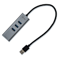 Miniatyrbillede 3 af 9: I-tec U3metalg3hub Sort