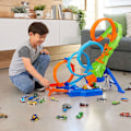 Miniatyrbillede 6 af 6: Hot Wheels Handling Ny 4 Loop Crash Ud