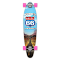 Pikkukuva 2 / 3: Yocaher Longboard Kicktail Ruoute 66 The Run 40´´ Monivärinen 10 Inches