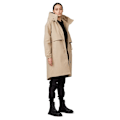 Miniatyrbillede 5 af 10: Makia Frakke Vieno Beige XS Kvinde