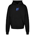 Miniatyrbillede 1 af 2: Mister Tee Hættetrøje Le Papillon Heavy Oversize Sort XS Mand