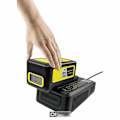 Miniatyrbillede 5 af 6: Karcher 2445033 18v Batteri Oplader Sort