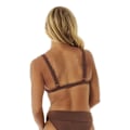 Miniatyrbild 2 av 6: Rip Curl Bikinitopp Premium Surf Wide Bind Triangle Brun L Kvinna