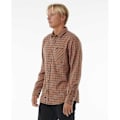 Pikkukuva 2 / 4: Rip Curl Classic Surf Checked Pitkähihainen Kauluspaita Ruskea XL Mies