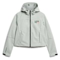 Miniatyrbillede 1 af 3: Superdry Soft Shell Trekker Jakke Grå S Kvinde