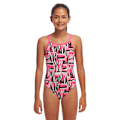 Miniatyrbillede 1 af 5: Funkita Single Strap Badetøj  10 Years Pige