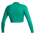 Miniatyrbillede 2 af 2: Mystic Langærmet Jakke Rashguard Lunar Crop Top Neoprene 2mm Grøn L
