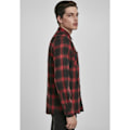 Miniatyrbillede 5 af 8: Urban Classics Flanell Skjorte 6 Sort XL Mand