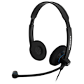 Miniatyrbillede 3 af 4: Sennheiser Hovedtelefoner Sc60 Usb Binaural Sort