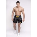 Miniatyrbillede 8 af 8: Benlee Thaibox Trunks Uni Thai Sort S Mand