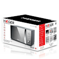 Pikkukuva 5 / 5: Haeger Mikroaaltouuni Magic Micro 26 Hopeinen One Size / EU Plug