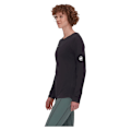 Miniatyrbillede 4 af 4: Mammut Tree Wool Fl T-shirt Med Lange ærmer Sort S Kvinde