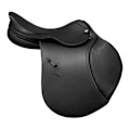 Miniatyrbillede 1 af 4: Zaldi Jump Sadel Star Sort 17.5´´