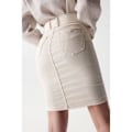 Miniatyrbillede 5 af 5: Salsa Jeans Nederdel Regular Glamour Beige 30 Kvinde