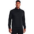Miniatyrbillede 1 af 6: Under Armour Halv Lynlå Sweatshirt Armour Fleece Sort 2XL / Regular Mand