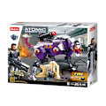 Miniatyrbild 5 av 5: Sluban Atomic Storm Sword Hunting Hours 382 Bitar Flerfärgad