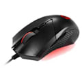Miniatyrbillede 1 af 4: Msi Gaming Mus Clutch Gm08 Sort