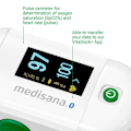 Pikkukuva 5 / 7: Medisana Pulssioksimetri Pm 100 Connect Kirkas