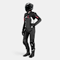 Miniatyrbillede 4 af 4: Alpinestars Læderjakke Stella Gp Plus V4 Leather Sort 40 Kvinde