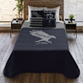 Miniatyrbild 1 av 3: Play Fabrics Ravenclaw-värden Täcke För Säng 135 250g 235x270 Cm