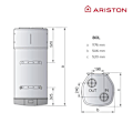 Pikkukuva 2 / 5: Ariston Pystysuora Sähkötermo Nuos Plus S2 Wifi 80l