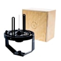 Miniatyrbillede 3 af 4: Autonautic Instrumental Professionelt Pelorus Bracket Mount Tax-00123 Sort