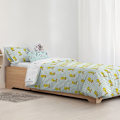 Miniatyrbillede 3 af 4: Play Fabrics Dynejakke Med Knapper Tweety Vichy Til 90 Seng 155x220 Cm