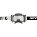 Miniatyrbillede 2 af 2: Scott Snescooterbriller Fury Snow Cross Hvid Clear/CAT0