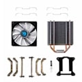 Miniatyrbild 3 av 4: Coolbox Kylflänsprocessor Deepgaming Cyclone Ii Svart
