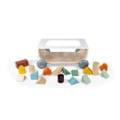 Pikkukuva 10 / 10: Janod Sweet Cocoon Cart With Blocks Monivärinen 18 Months-99 Years