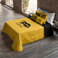 Miniatyrbillede 2 af 3: Play Fabrics Dynetæppe Hufflepuff Værdier ??til Seng 135 250g 235x270 Cm