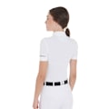 Pikkukuva 2 / 7: Equestro Fit Pleated Cotton Lyhythihainen Pikeepaita  M