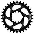 Miniatyrbillede 3 af 4: Leonardi Racing Direkte Montering Gecko Sram Bb30 0 Mm Offset Kæderring Sort 36t